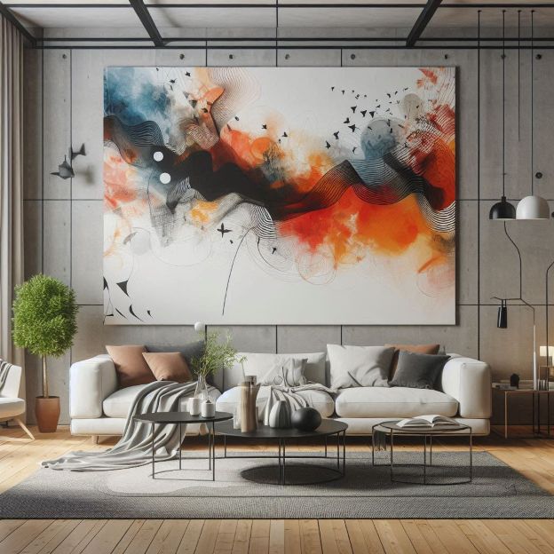 large abstract banner